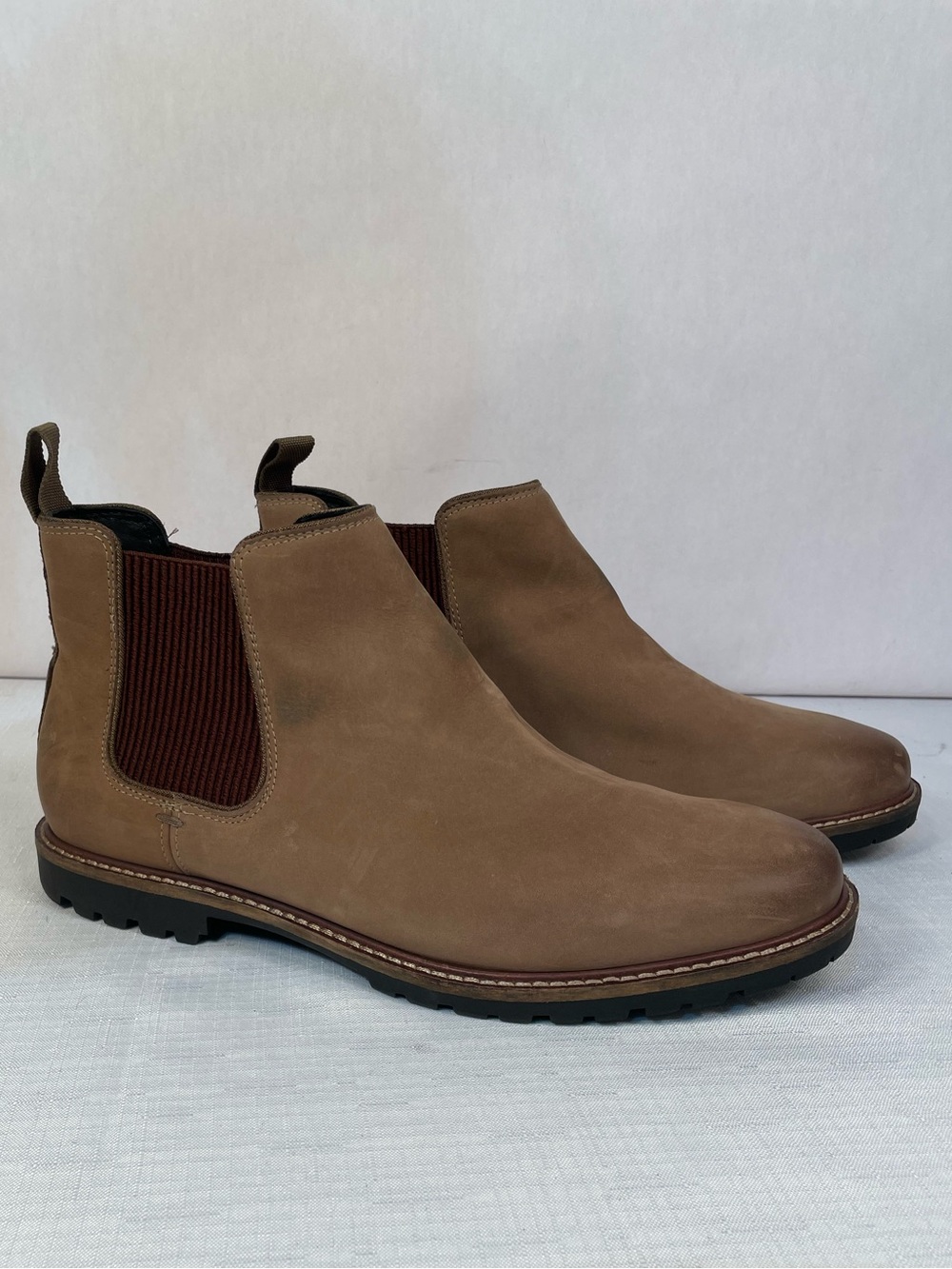 Cole Haan Men's Light Brown Suede Grand OS Boots - Picture 3 of 8